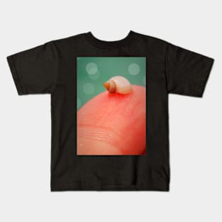 Fingerprint Sized Seashell Kids T-Shirt